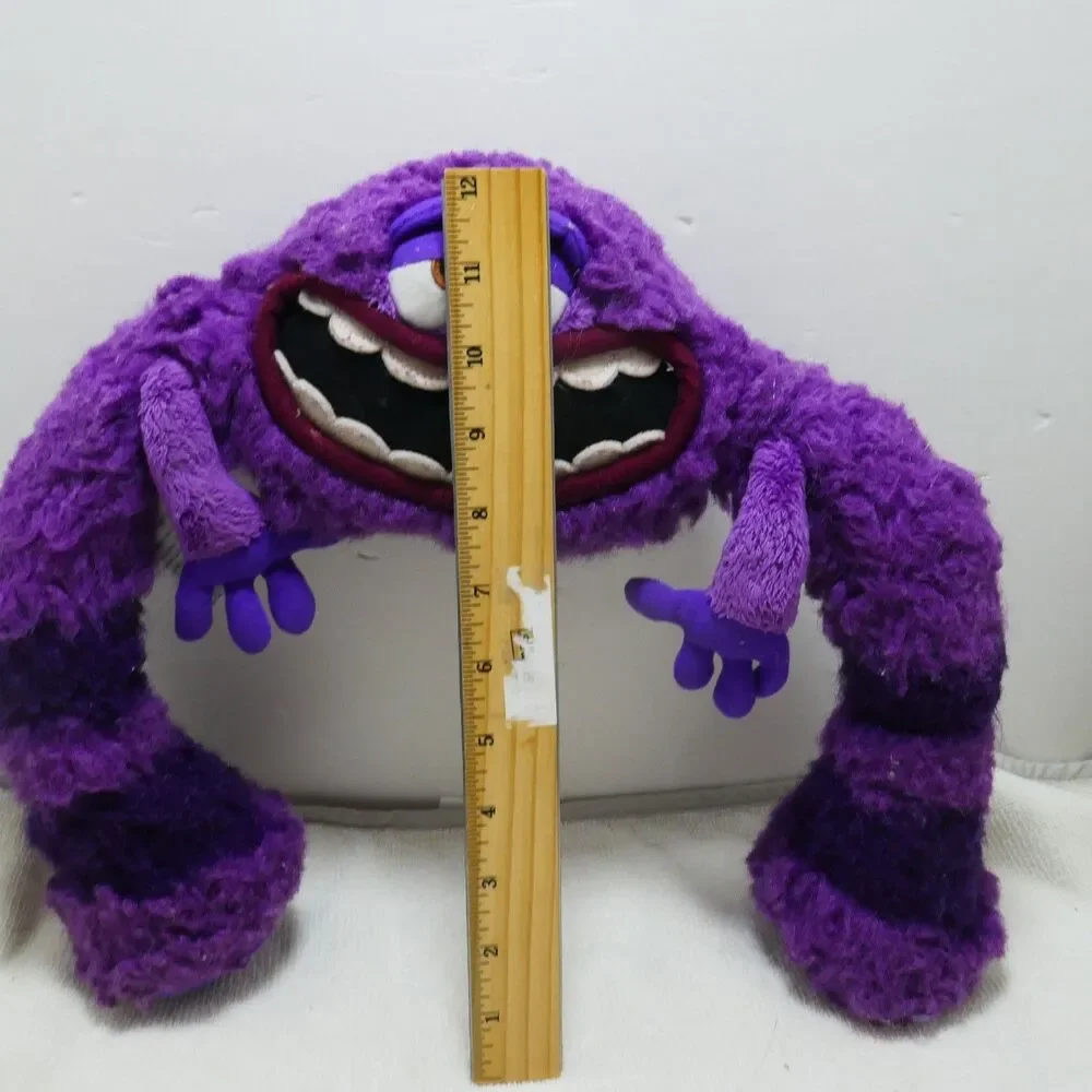 Disney Pixar Plush Monsters University ART- purple monster 12